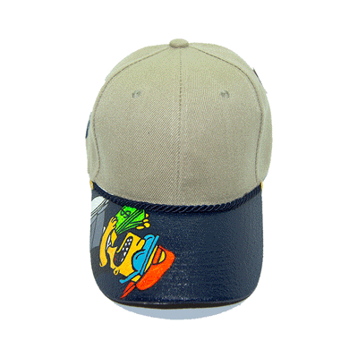 Custom Hat | Tan Loud Cap | Strap back