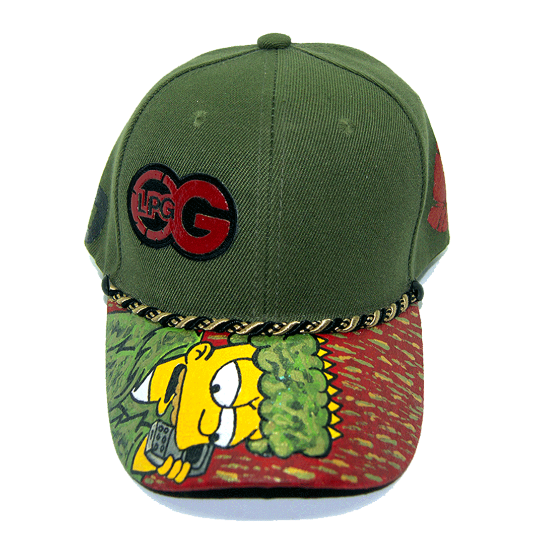 Custom Hunter Green Loud Cap | Strap back