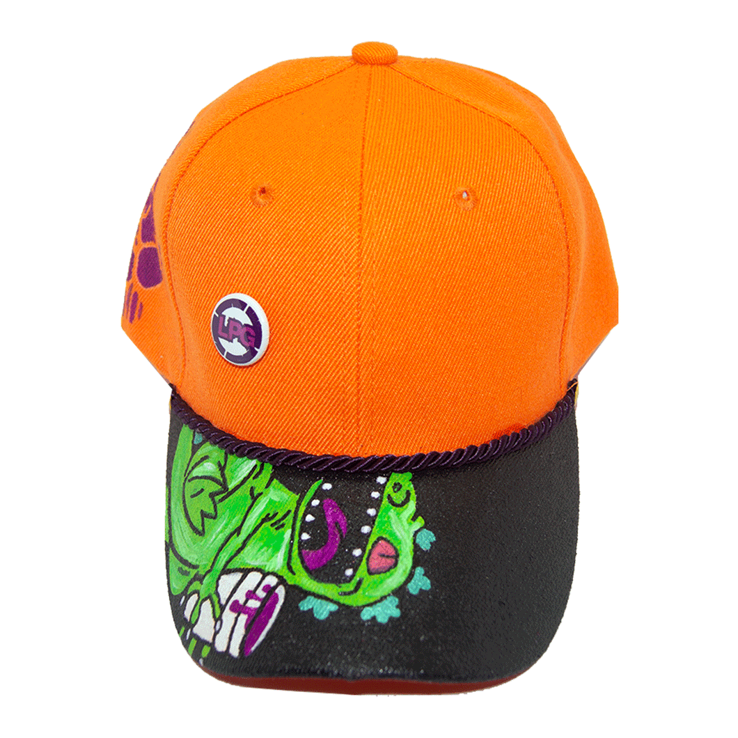 Custom Hat | Orange Loud Cap | Strap back