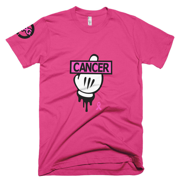 F Cancer Raise Awareness Pink T-Shirt