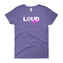 LOUD GIRL / WHITE TEE