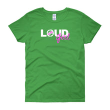 LOUD GIRL / WHITE TEE