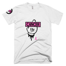 F Cancer Raise Awareness white T-Shirt